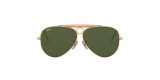 Ray-Ban 3138S 000001 58 عینک آفتابی زنانه مردانه ریبن خلبانی